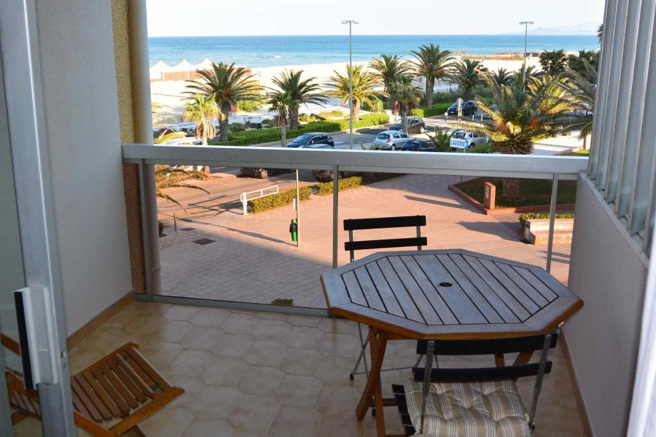 Studio Vue Mer Et Cap Canet-en-Roussillon Exteriör bild