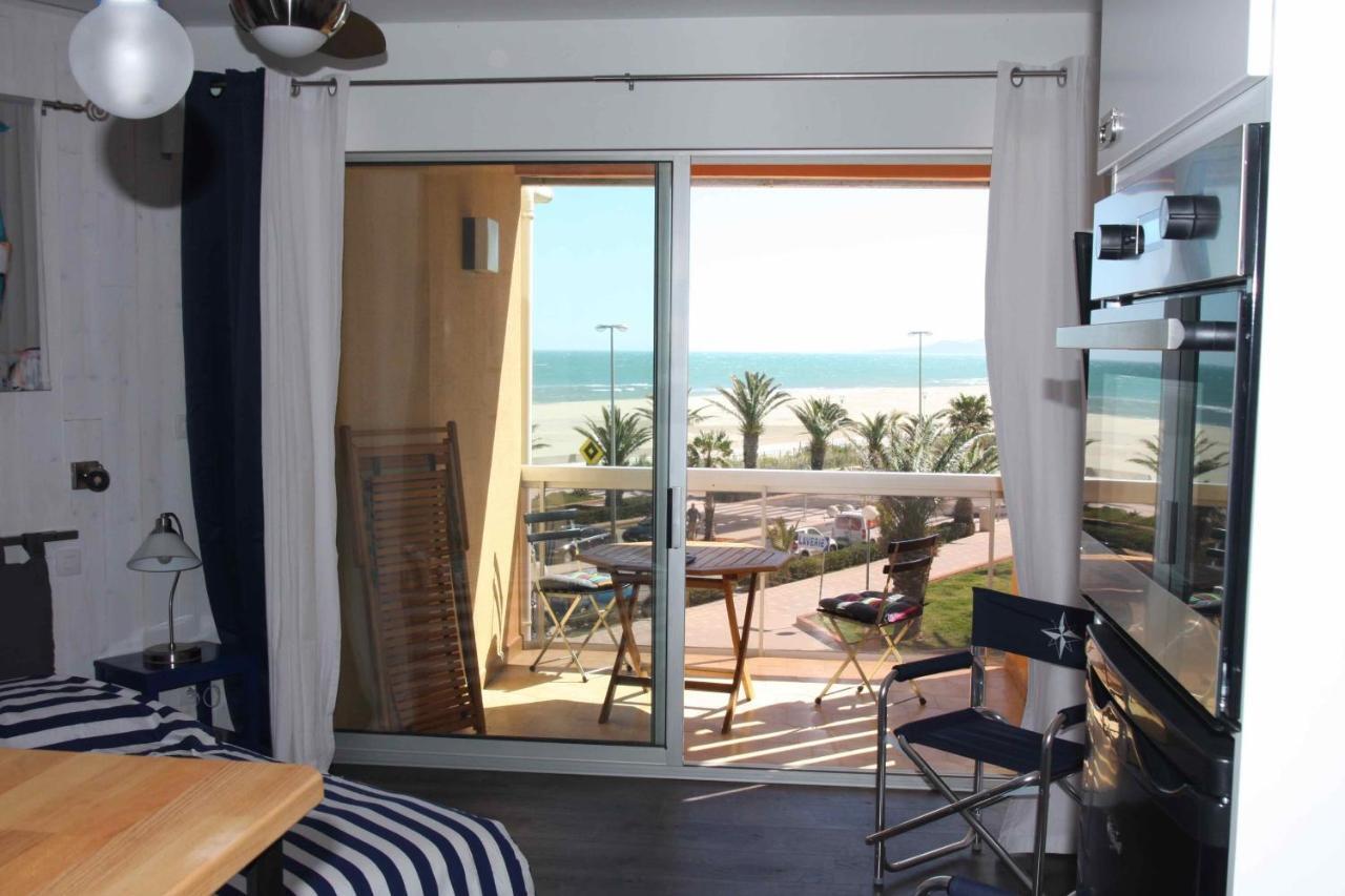 Studio Vue Mer Et Cap Canet-en-Roussillon Exteriör bild